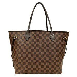 Louis Vuitton Neverfull Damier Ebene Brown Tote Bag